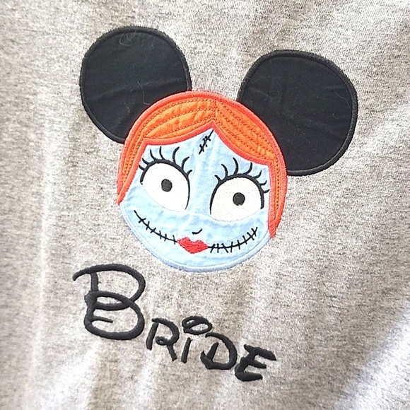 Tops - DISNEY BRIDE nightmare before christmas sally bride T SHIRT 🖤 approx sz 16